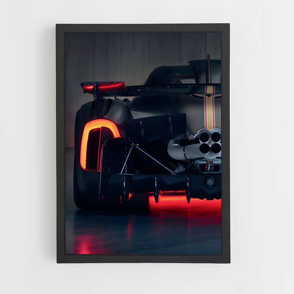 Poster Huayra r magnifique – affiche Pagani (vue 2)